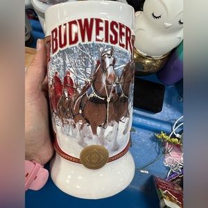 Budweiser “Plaid Holiday” Collectible Mug